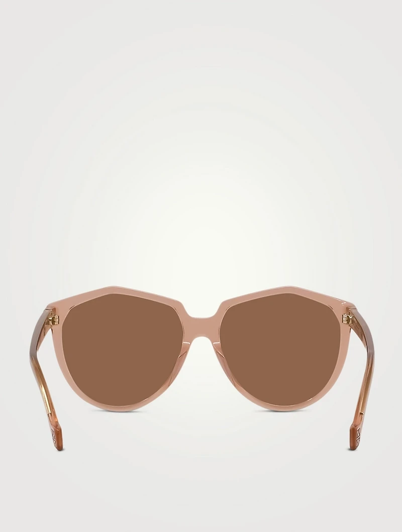 Round Geometric Sunglasses