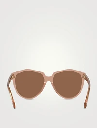 Round Geometric Sunglasses