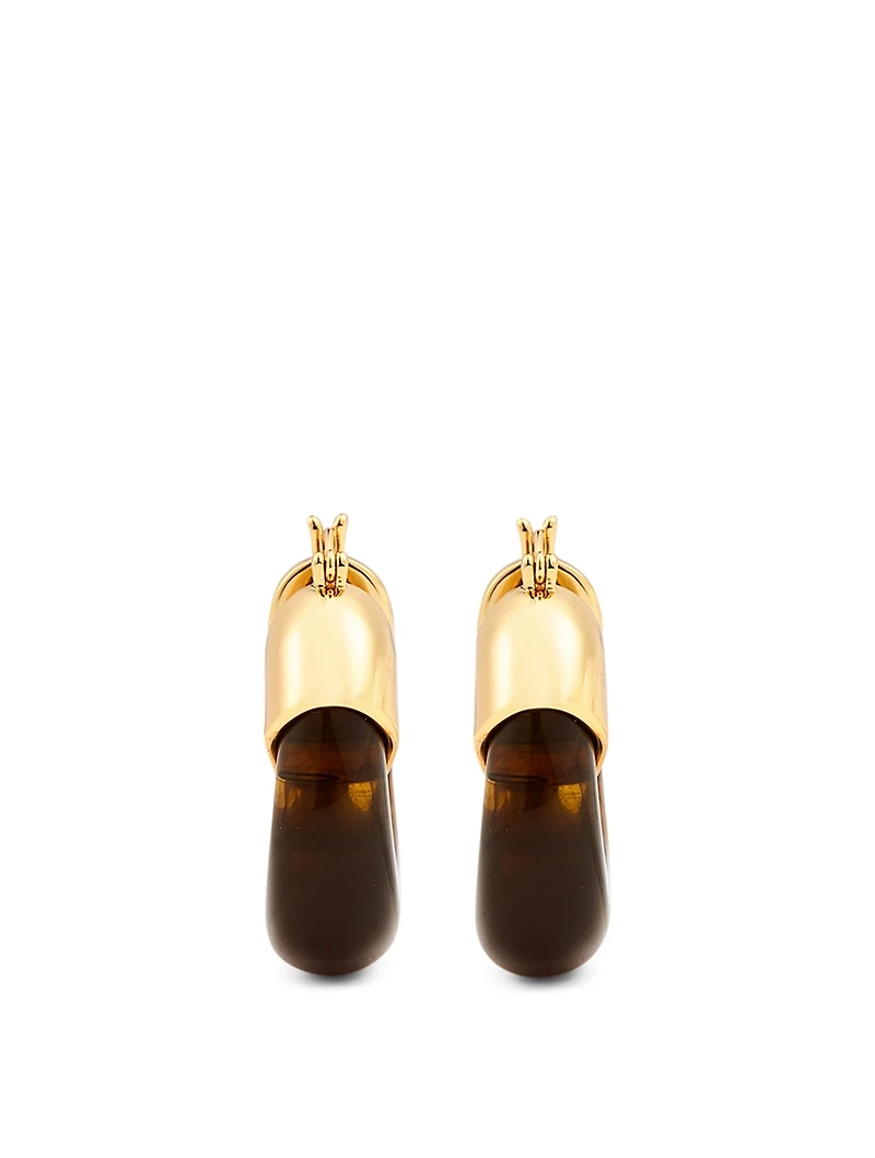 Organic Hoop Earrings