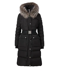 Cuffley Down Parka With Fur Hood