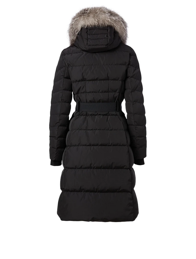 Cuffley Down Parka With Fur Hood