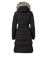 Cuffley Down Parka With Fur Hood