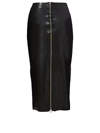 Latex Pencil Skirt