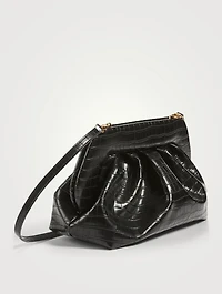 Bios Basic Croc-Embossed Eco Leather Bag