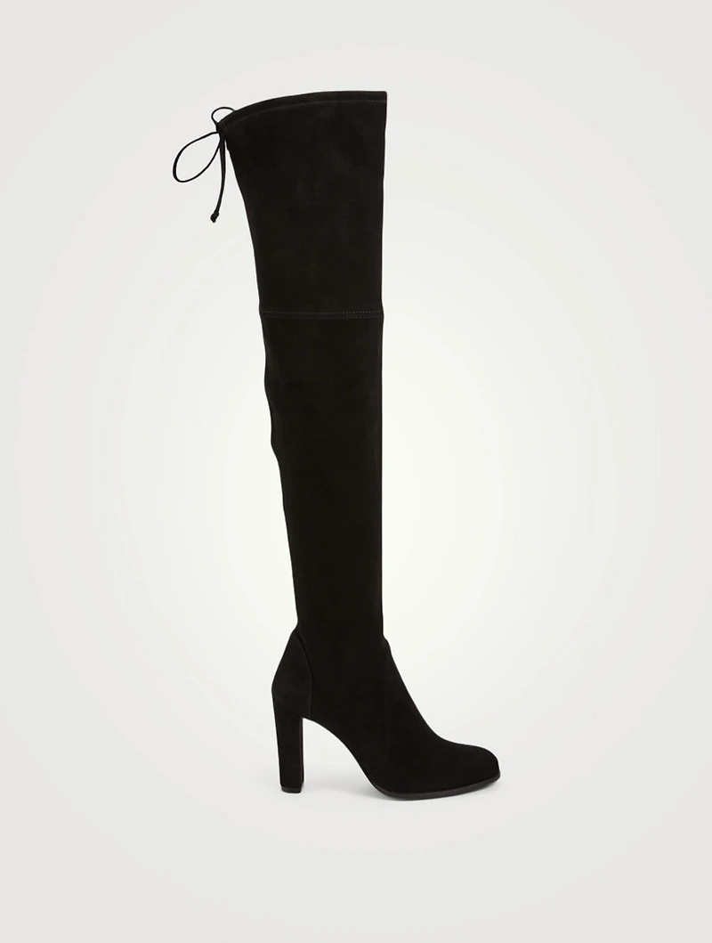 Highland Stretch Suede Over-The-Knee Boots