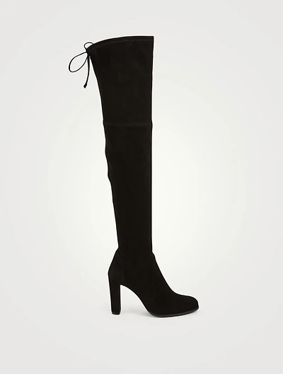 Highland Stretch Suede Over-The-Knee Boots