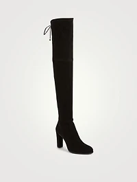 Highland Stretch Suede Over-The-Knee Boots