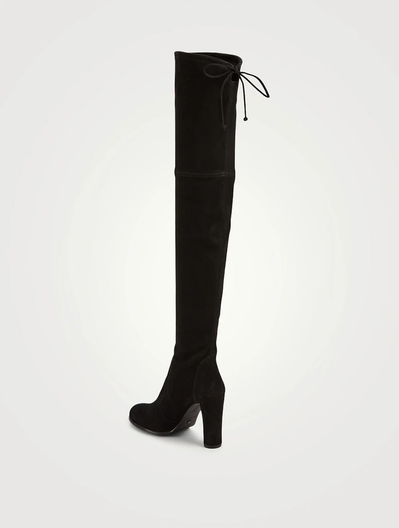 Highland Stretch Suede Over-The-Knee Boots