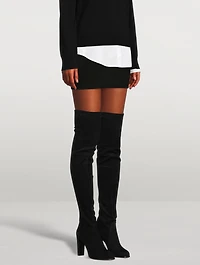 Highland Stretch Suede Over-The-Knee Boots