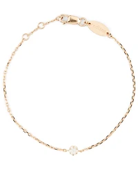 Illusion 18K Rose Gold Chain Bracelet With Diamonds