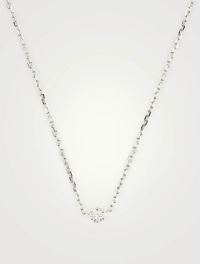 Illusion 18K Gold Chain Necklace With Diamonds