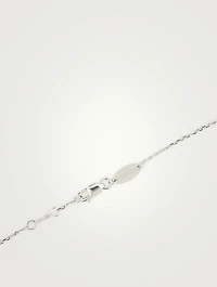 Illusion 18K Gold Chain Necklace With Diamonds