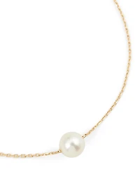 Sensuelle Akoya 18K Gold Chain Bracelet With Pearl