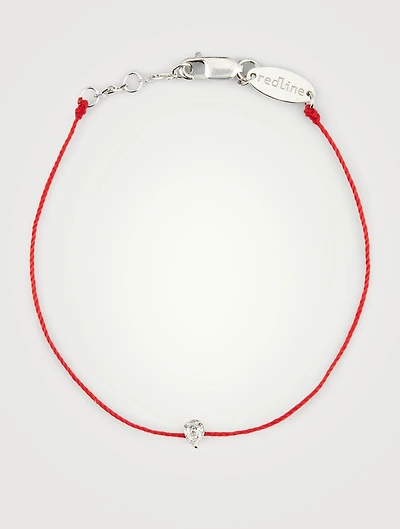 Altesse 18K Gold String Bracelet With Diamond