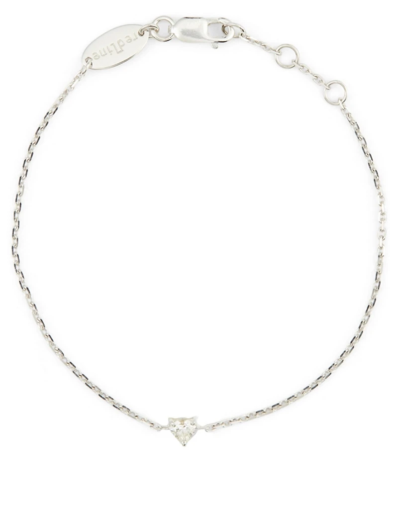 Bien-Aimé 18K Gold Chain Bracelet With Diamond
