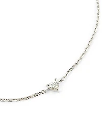 Bien-Aimé 18K Gold Chain Bracelet With Diamond