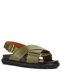Fussbett Leather Slingback Sandals