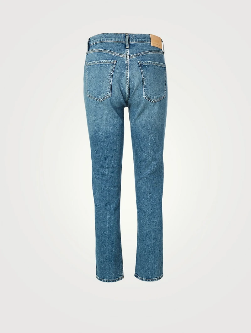 Charlotte High-Waisted Straight Jeans
