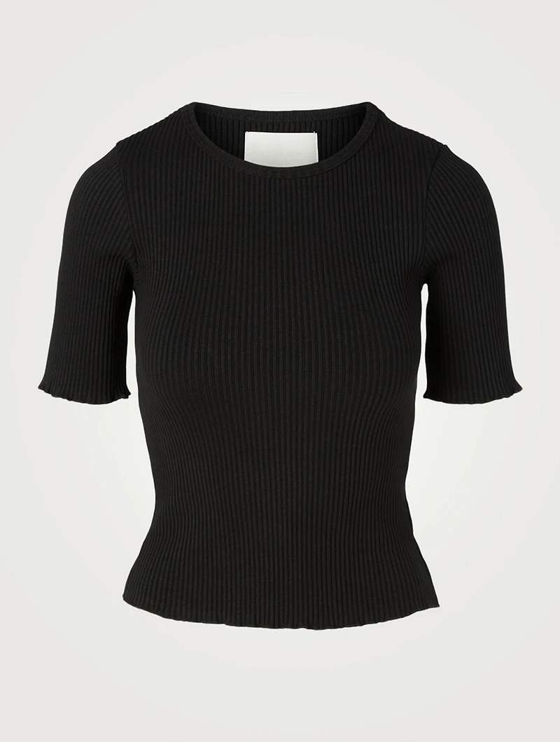 Annie Cotton Ribbed Top