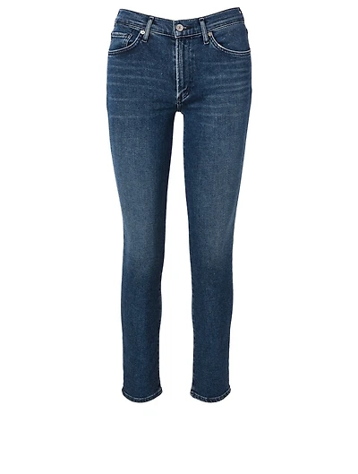 Skyla Mid-Rise Cigarette Jeans