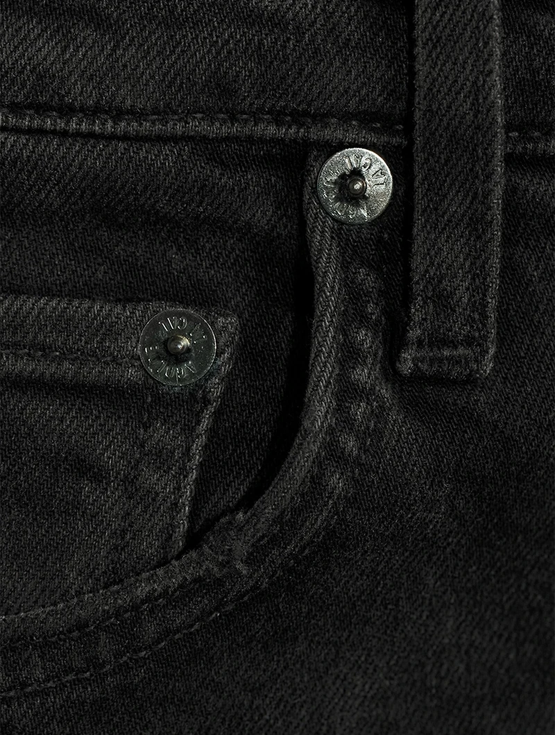 Riley Straight Crop High-Waisted Jeans