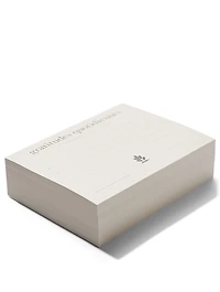 Mini Daily Gratitude Note Block - French
