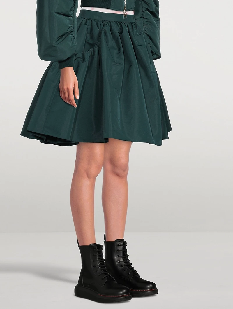 Hybrid Leather Combat Boots