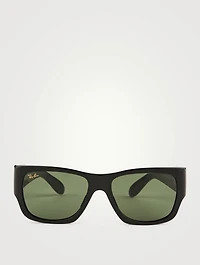 Nomad Legend Gold Rectangular Sunglasses