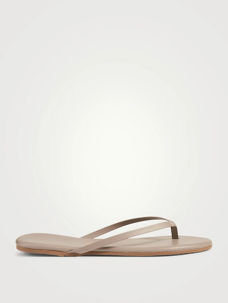 Lily Leather Thong Sandals