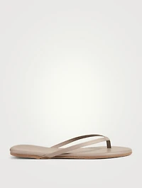Lily Leather Thong Sandals