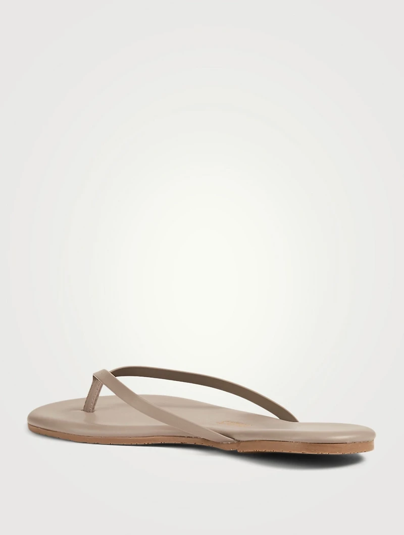 Lily Leather Thong Sandals