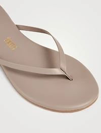 Lily Leather Thong Sandals