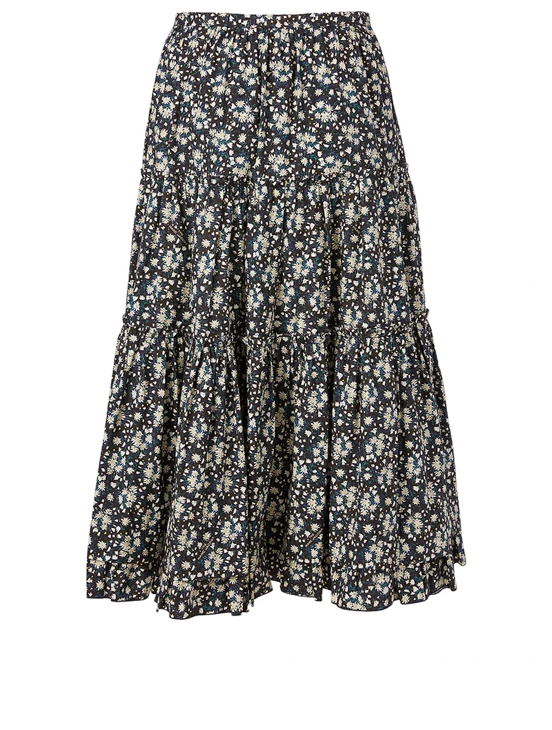 The Prairie Cotton Midi Skirt