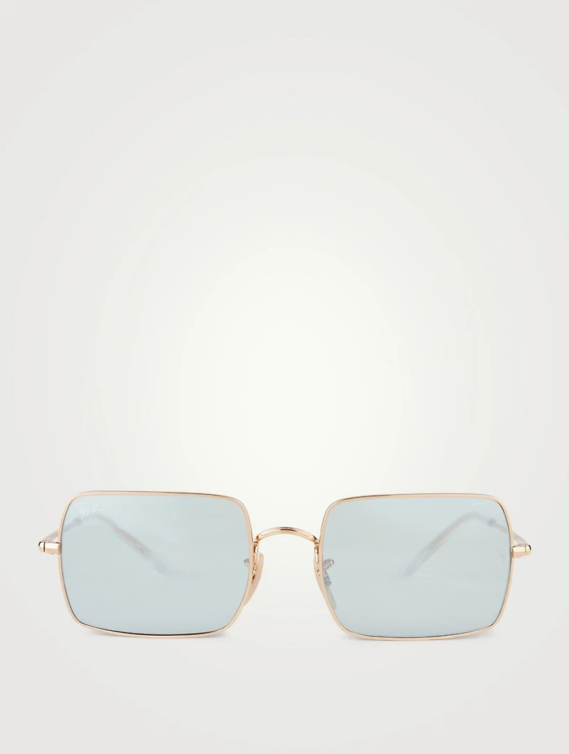 RB1969 Rectangle Mirror Evolve Sunglasses