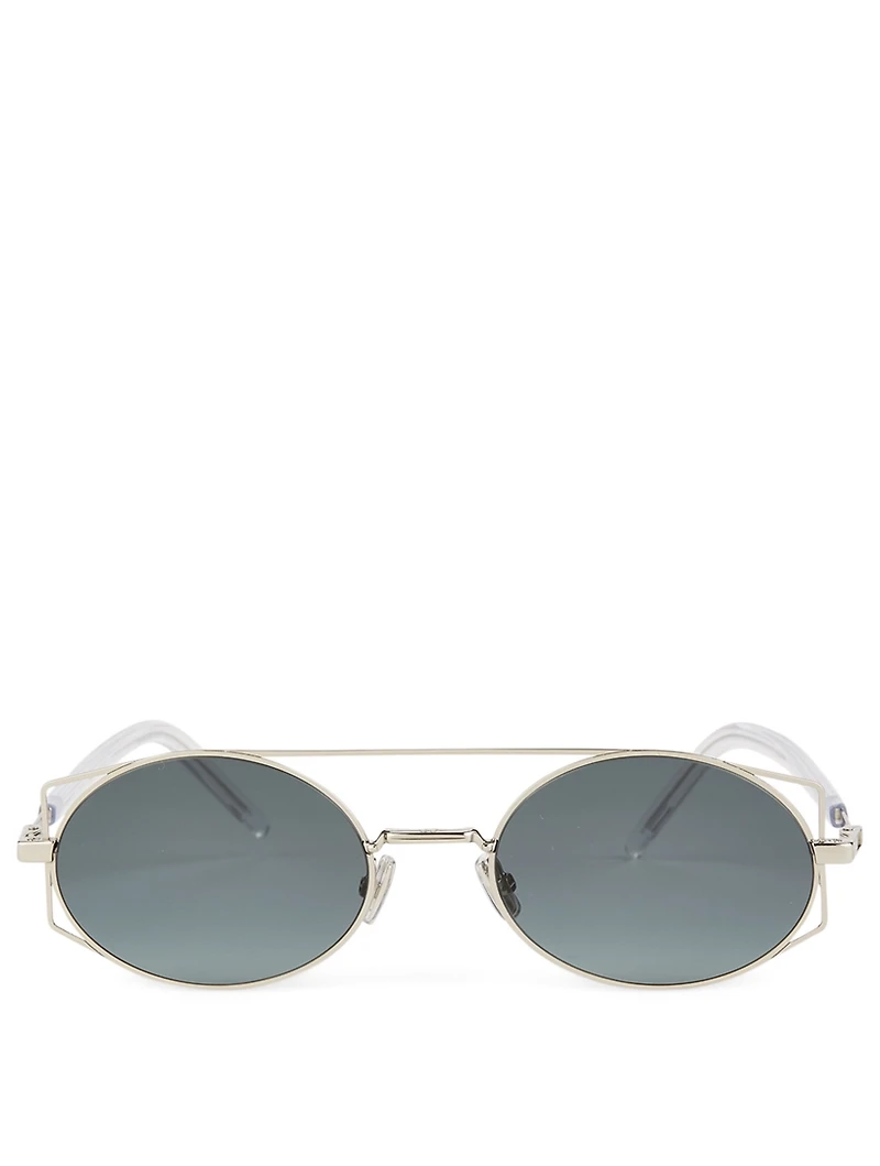 Architectural Round Sunglasses