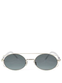 Architectural Round Sunglasses