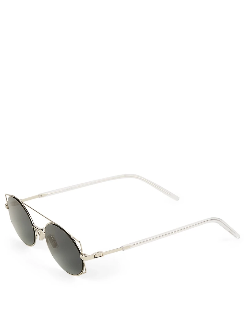 Architectural Round Sunglasses