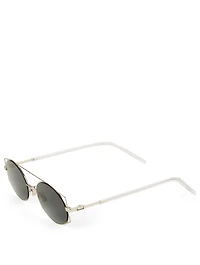 Architectural Round Sunglasses