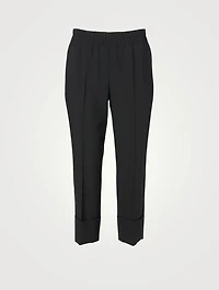 Wool Cuffed Pants