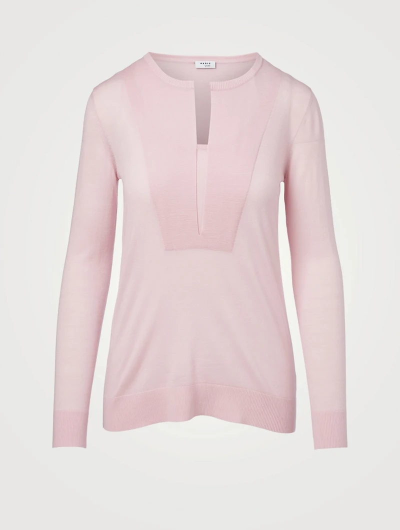 Wool Fleece Sweater
