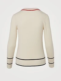 Wool V-Neck Cardigan