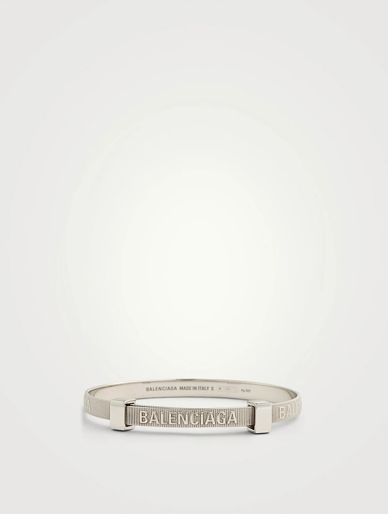 Force Sterling Silver Striped Bracelet
