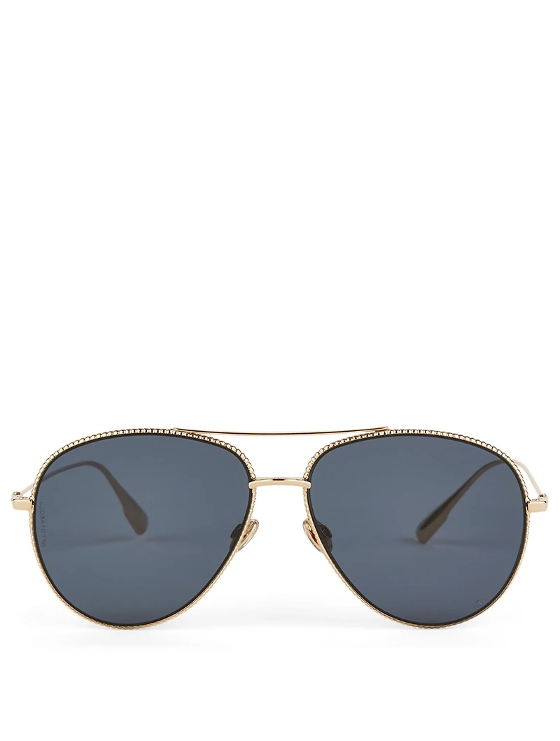 DiorSociety3 Aviator Sunglasses