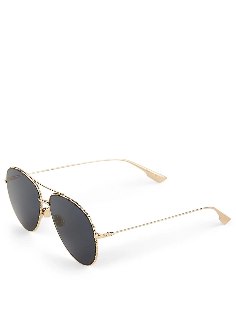 DiorSociety3 Aviator Sunglasses