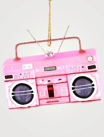 Boombox Ornament