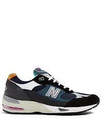 Made UK M991 Nubuck And Nylon Sneakers