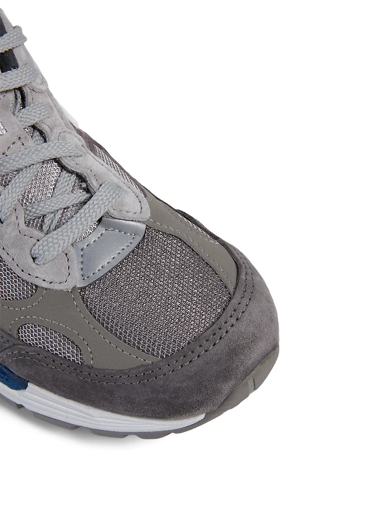 Made US 992 Suede And Mesh Sneakers