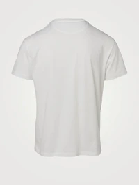 Cotton T-Shirt With Rainbow Logo