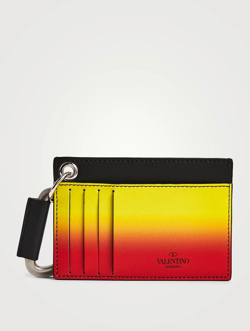 VLTN Hook Leather Card Holder