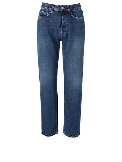 Pearl Loose High-Waisted Jeans